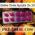 Gelée Orale Apcalis Sx 20 09